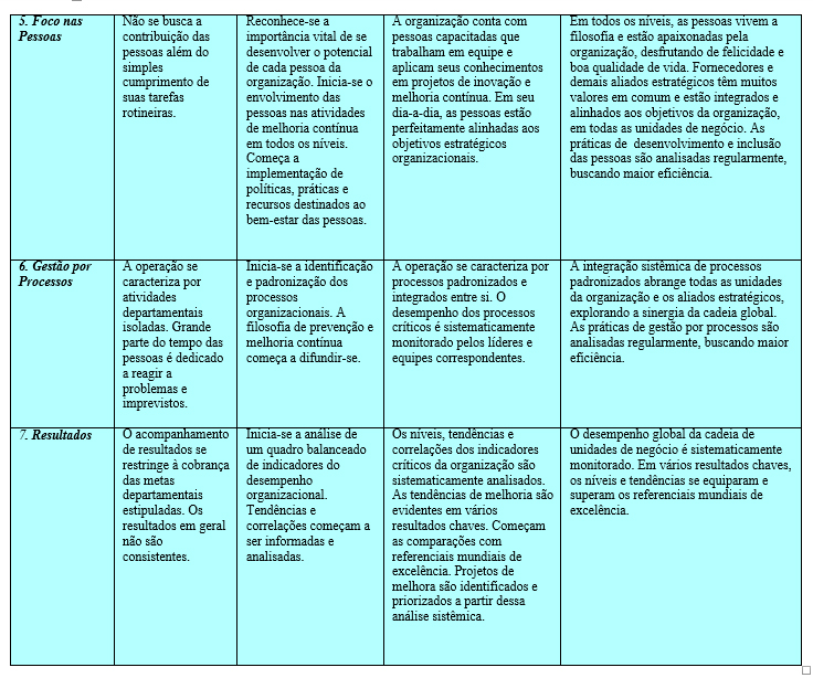 Em que nível de maturidade organizacional está a sua empresa?